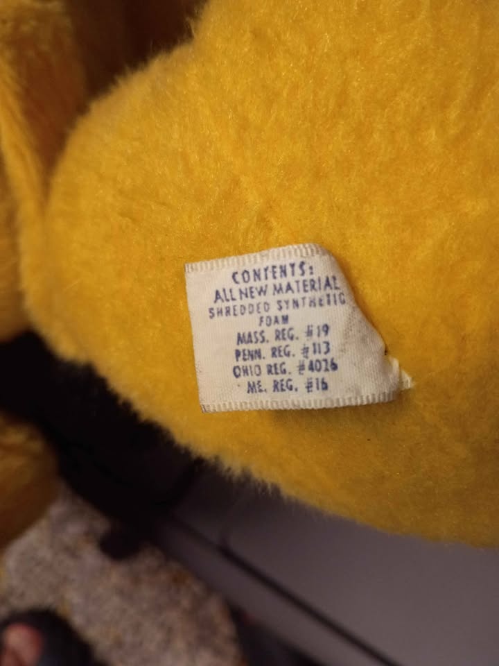 VINTAGE 1970's Animal Fair Hubert The Lion Harris Bank Plush 26 - photo 4