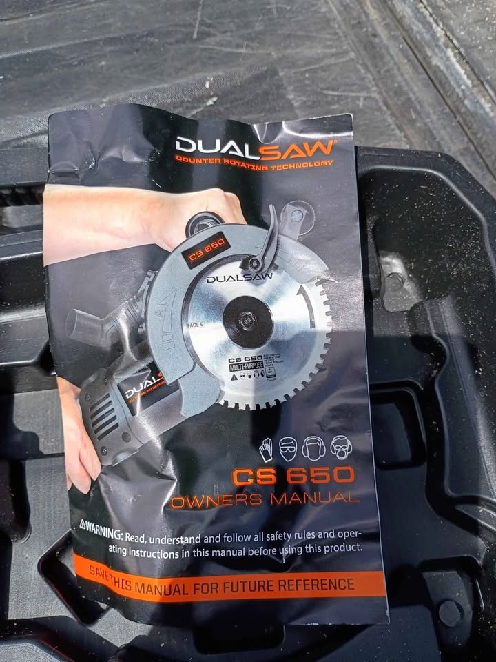 DualSaw CS-650 Destroyer - Double Blade Circular Saw - photo 4