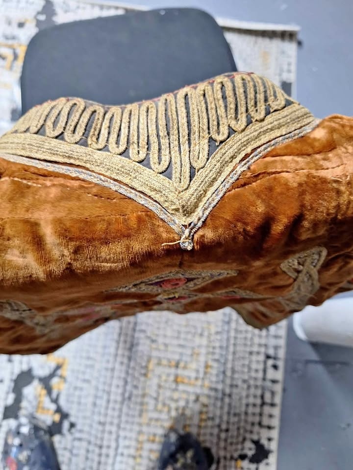 Pakistani Embroidered Velvet Vest