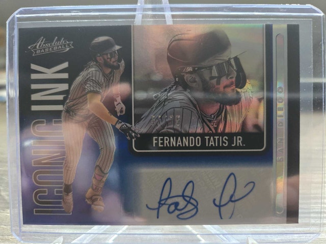 Fernando Tatis Jr Auto Baseball Card