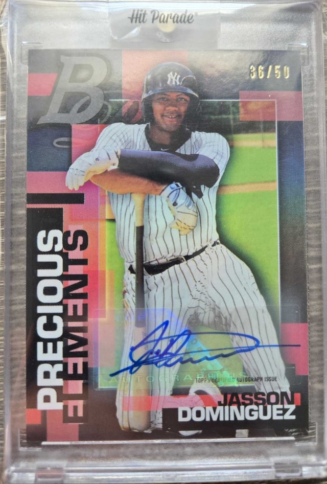 Jasson Dominguez Auto Baseball Card