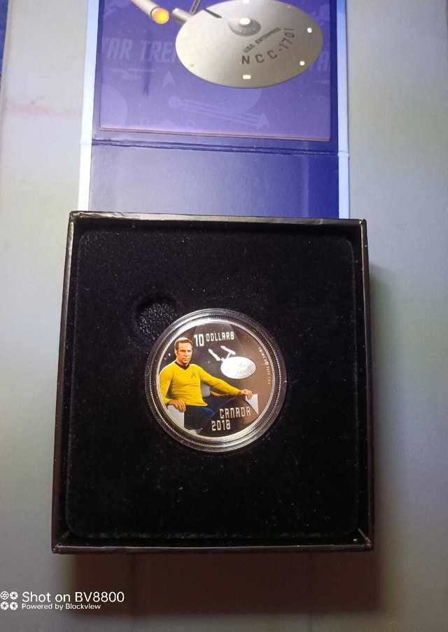 Royal Canadian Mint Star Trek Coin - photo 2