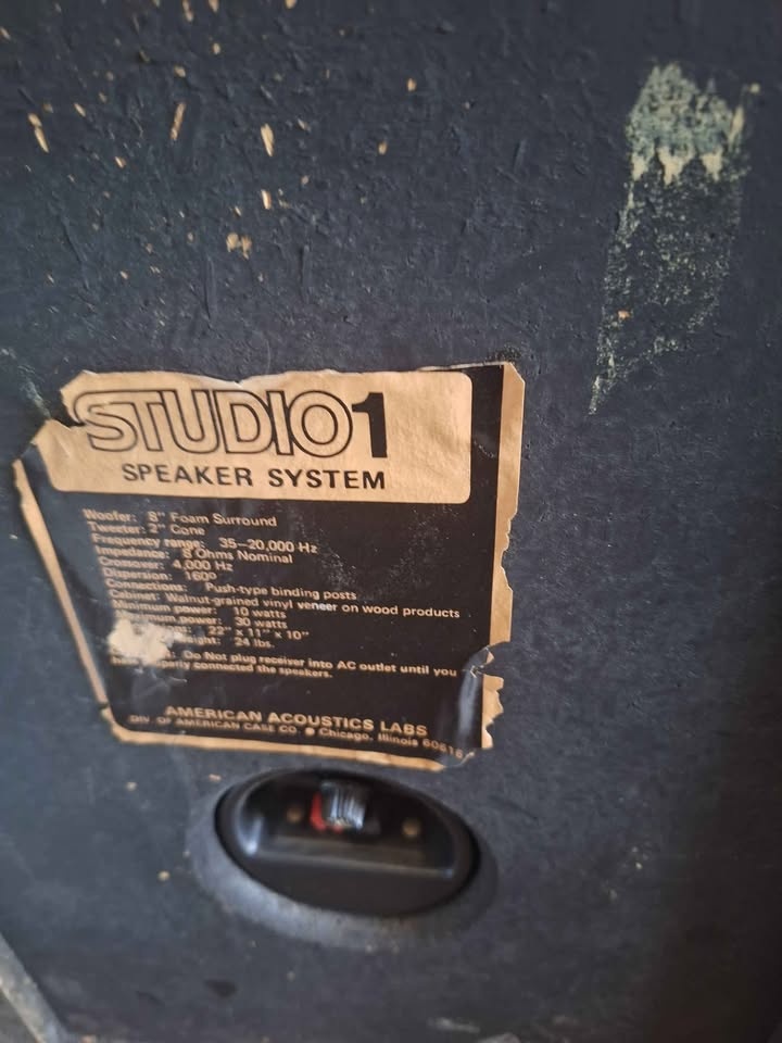 AAL Studio Series Stereo Speakers 1972 - photo 4