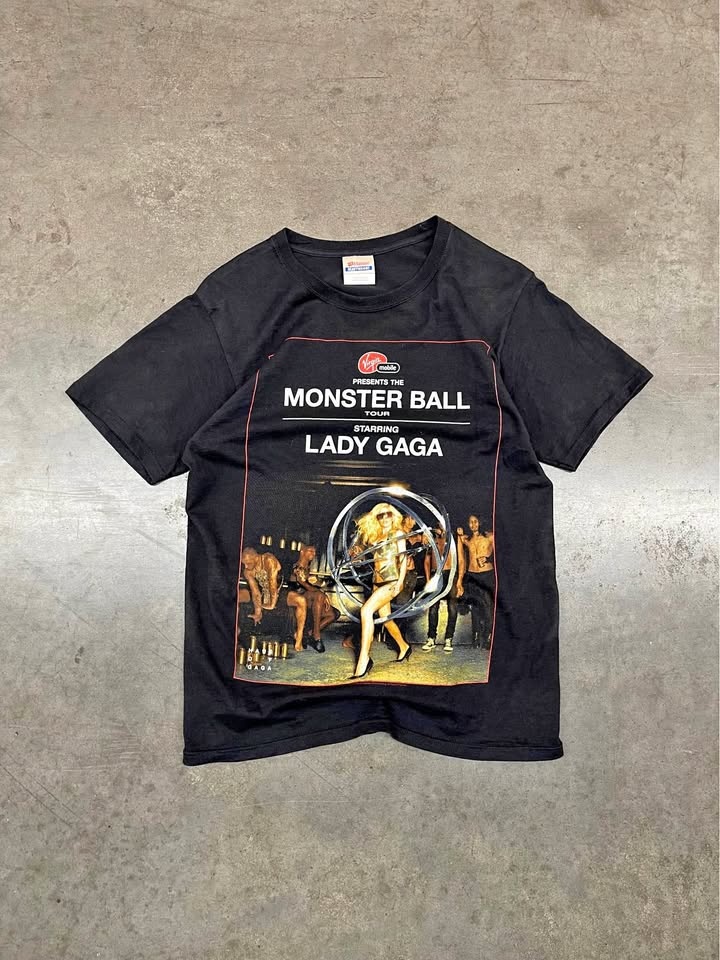 Vintage Lady Gaga “Monster Ball” Tour T-Shirt (2010)