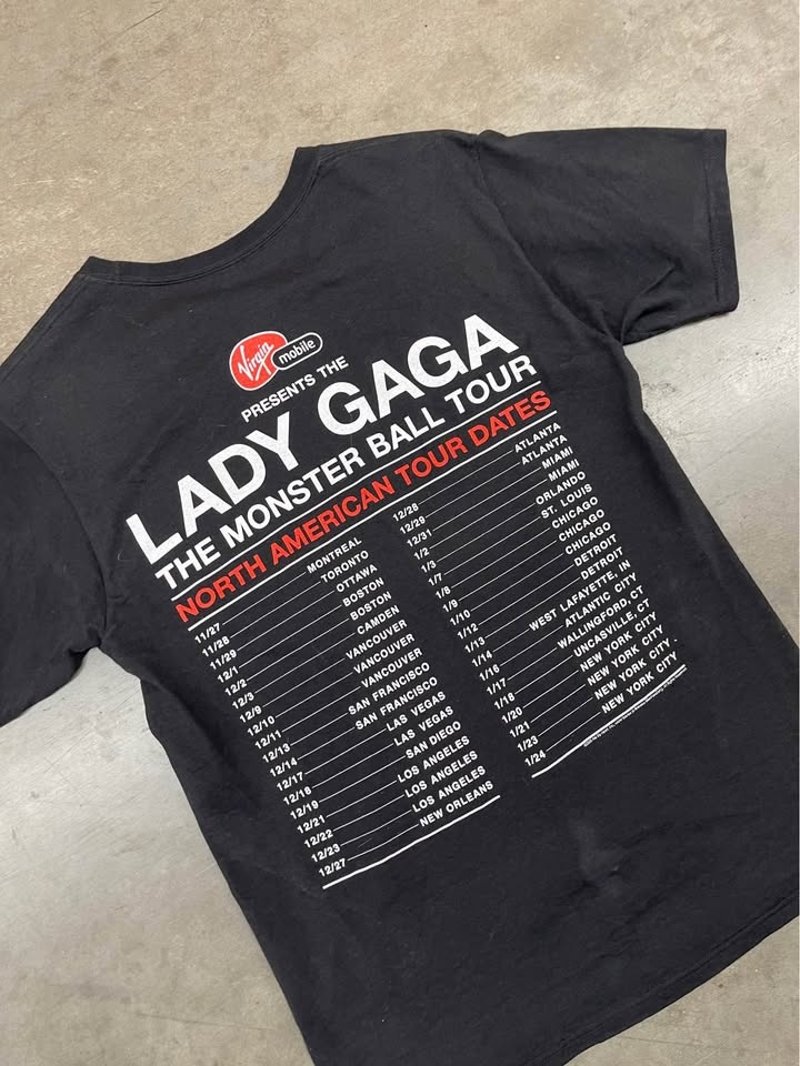 Vintage Lady Gaga “Monster Ball” Tour T-Shirt (2010) - photo 4