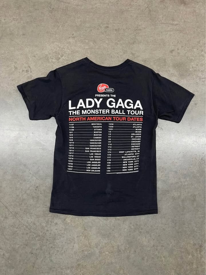 Vintage Lady Gaga “Monster Ball” Tour T-Shirt (2010) - photo 5