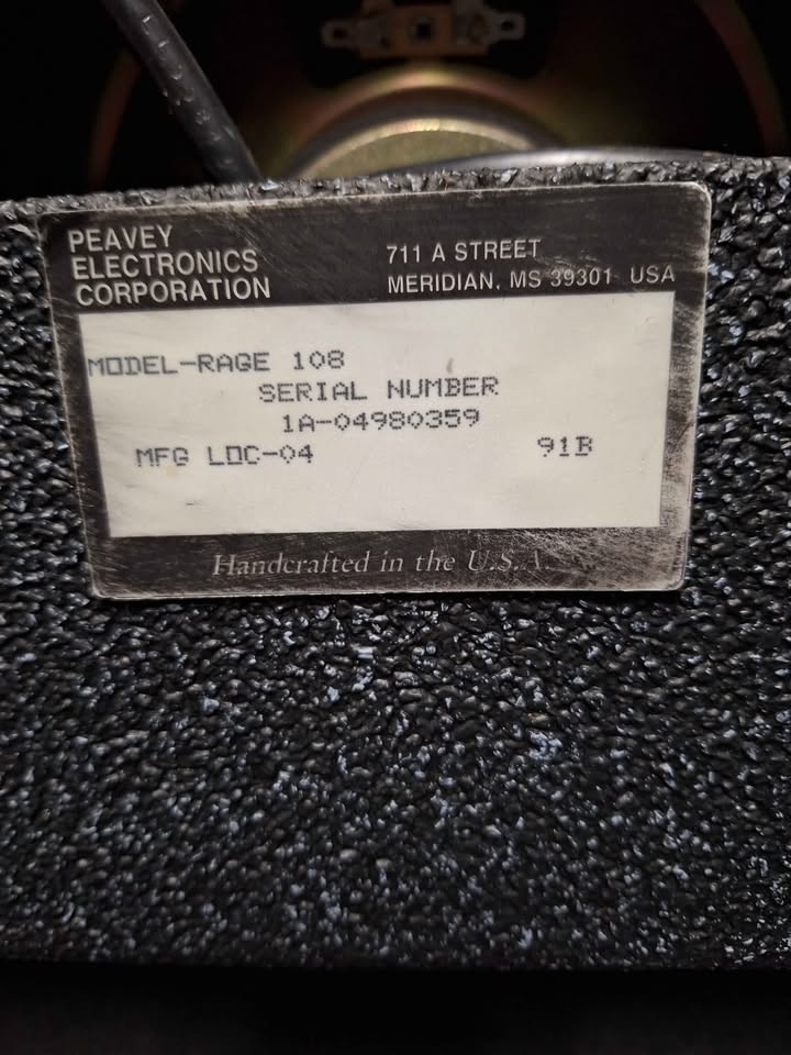 Used Peavey Rage 108 - photo 5