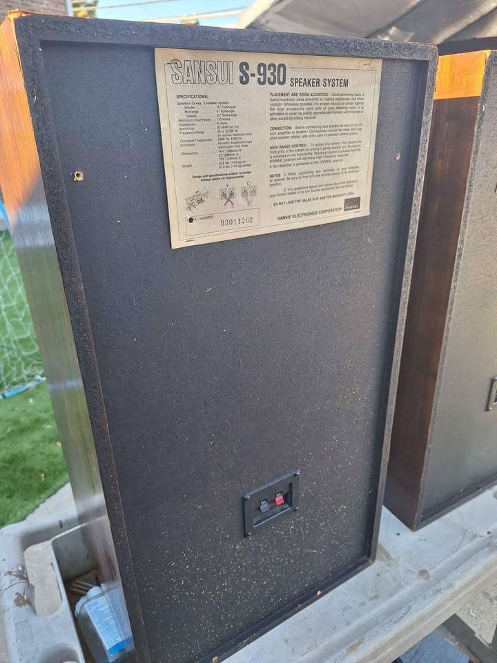 Qty 2 Sansui S-930 C - photo 3