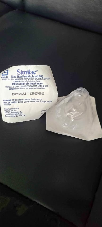 Similac Extra Slow Flow Nipples and Rings