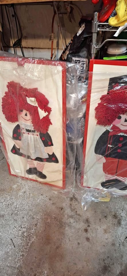Ragley Ann and Andy frame display