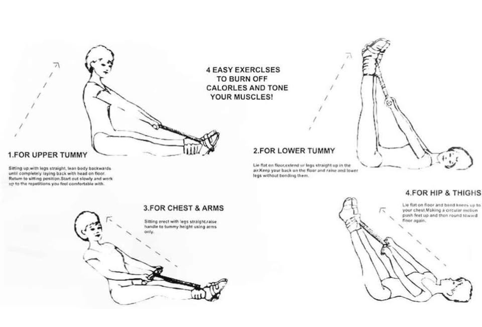 Sit up pull rope spring tension - photo 3