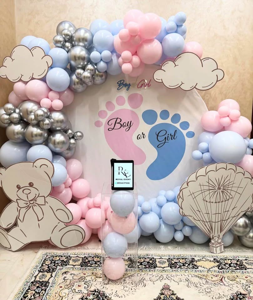 Gender Reveal decor | Boy or girl | baby shower | theme decor | - photo 2
