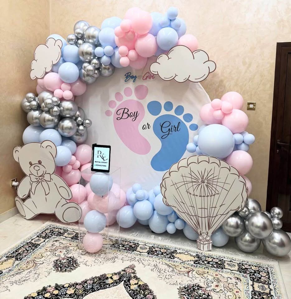 Gender Reveal decor | Boy or girl | baby shower | theme decor | - photo 3