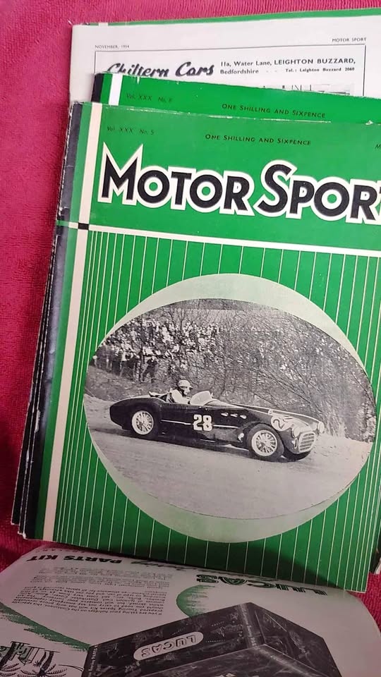 vintage motor sports mags