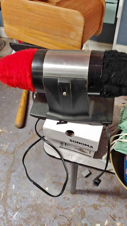 Dremel shoe buffer/ polisher