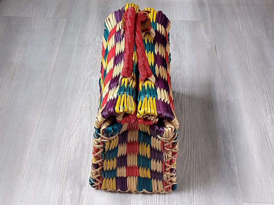 Juralyn Hand-Woven Reed Bag - photo 4