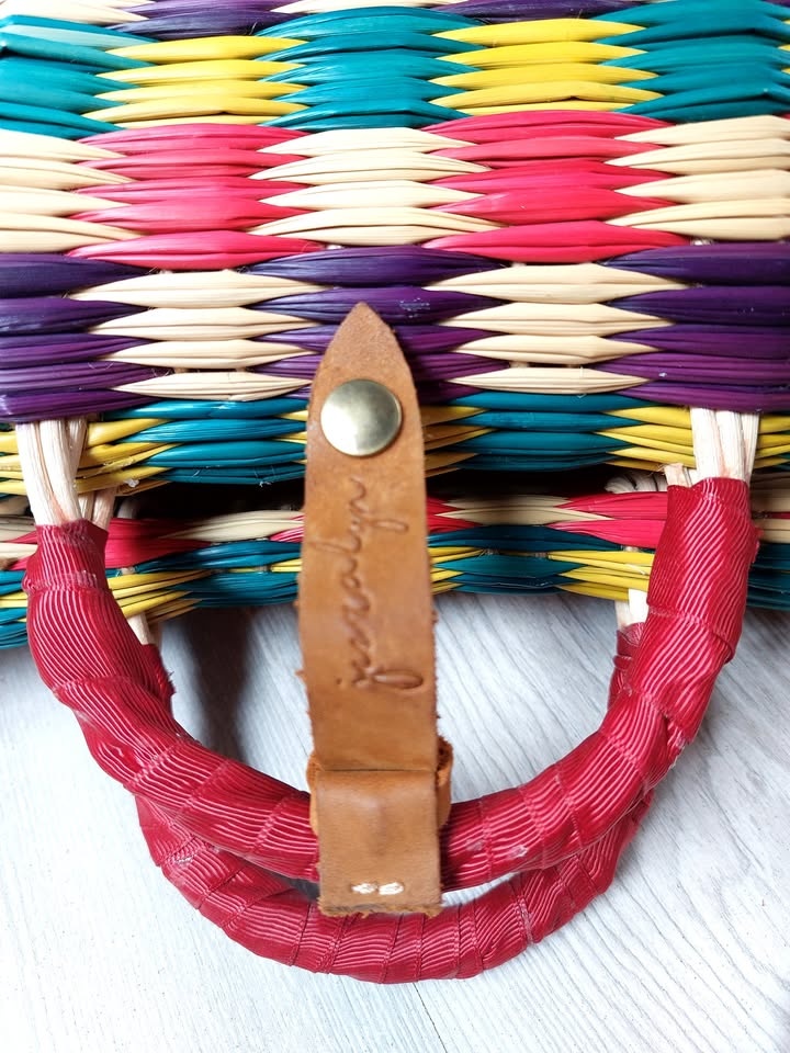 Juralyn Hand-Woven Reed Bag - photo 5