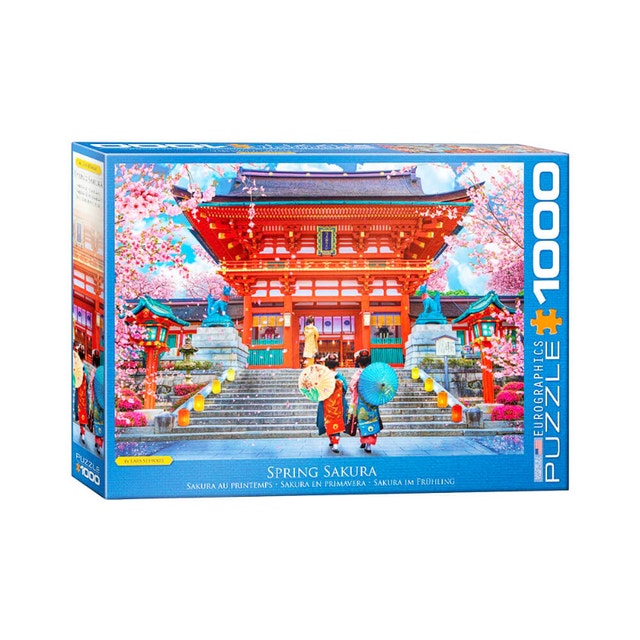 Eurographics 1000 Spring Sakura Puzzle