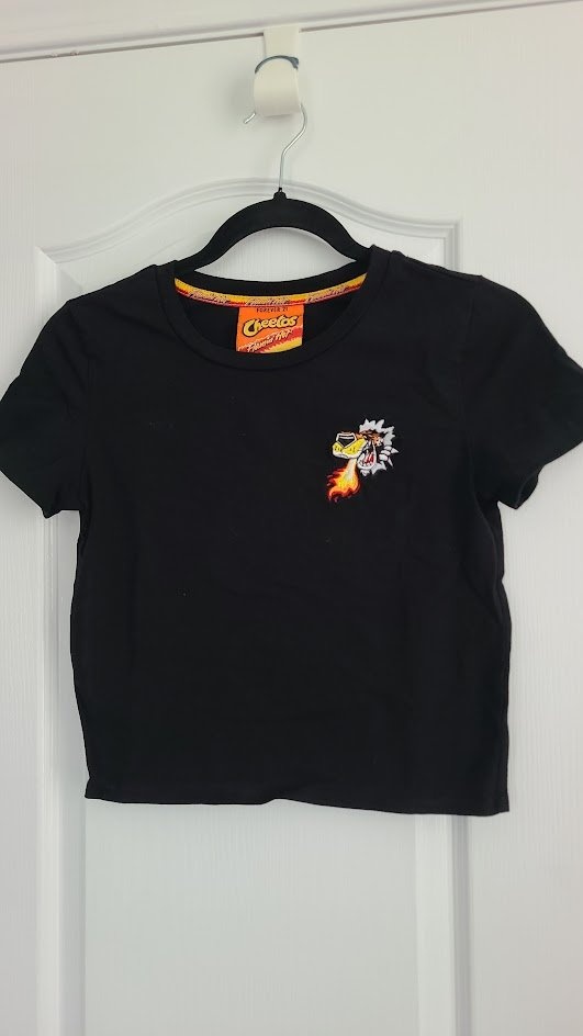 🔥 Cheetos Flamin' Hot x Forever 21 Shirt - Size Small 🔥 - photo 2