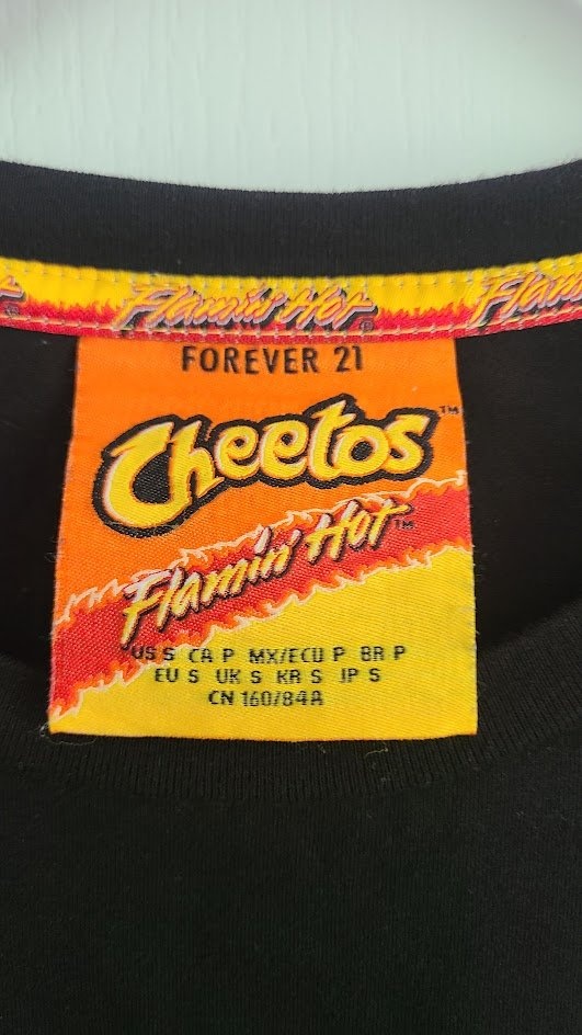 🔥 Cheetos Flamin' Hot x Forever 21 Shirt - Size Small 🔥 - photo 4