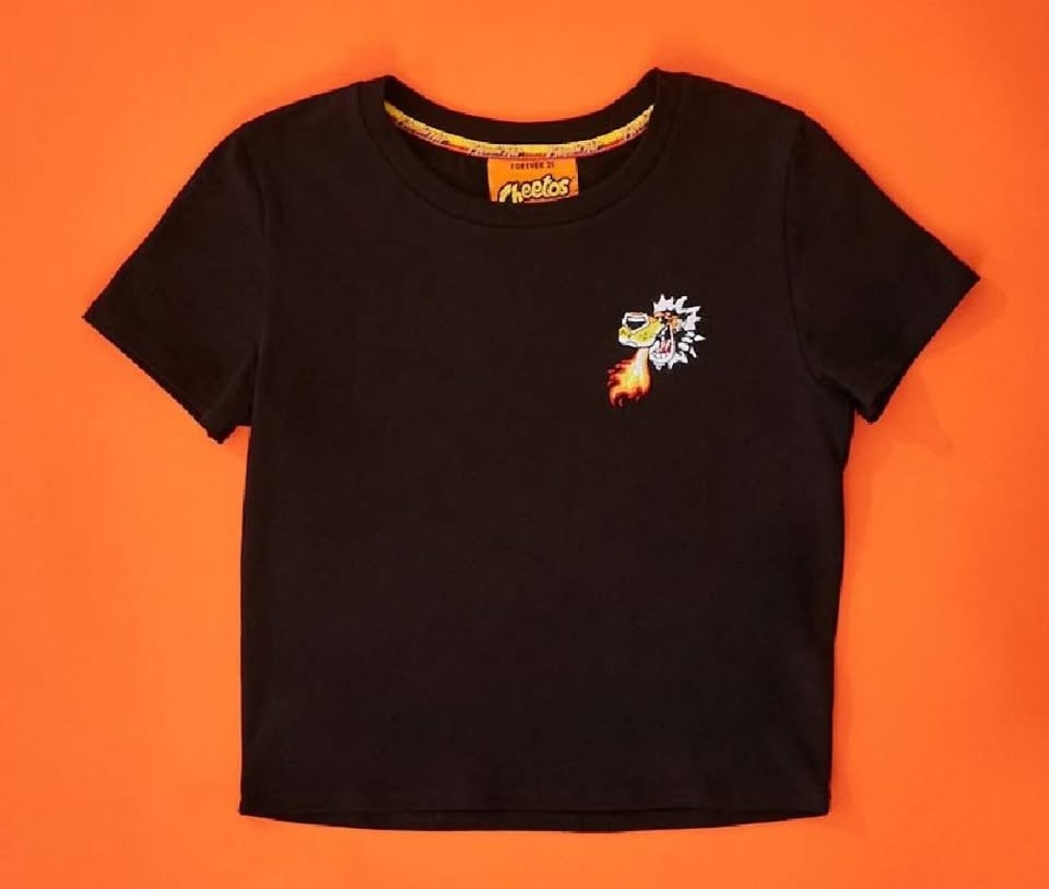 🔥 Cheetos Flamin' Hot x Forever 21 Shirt - Size Small 🔥 - photo 5