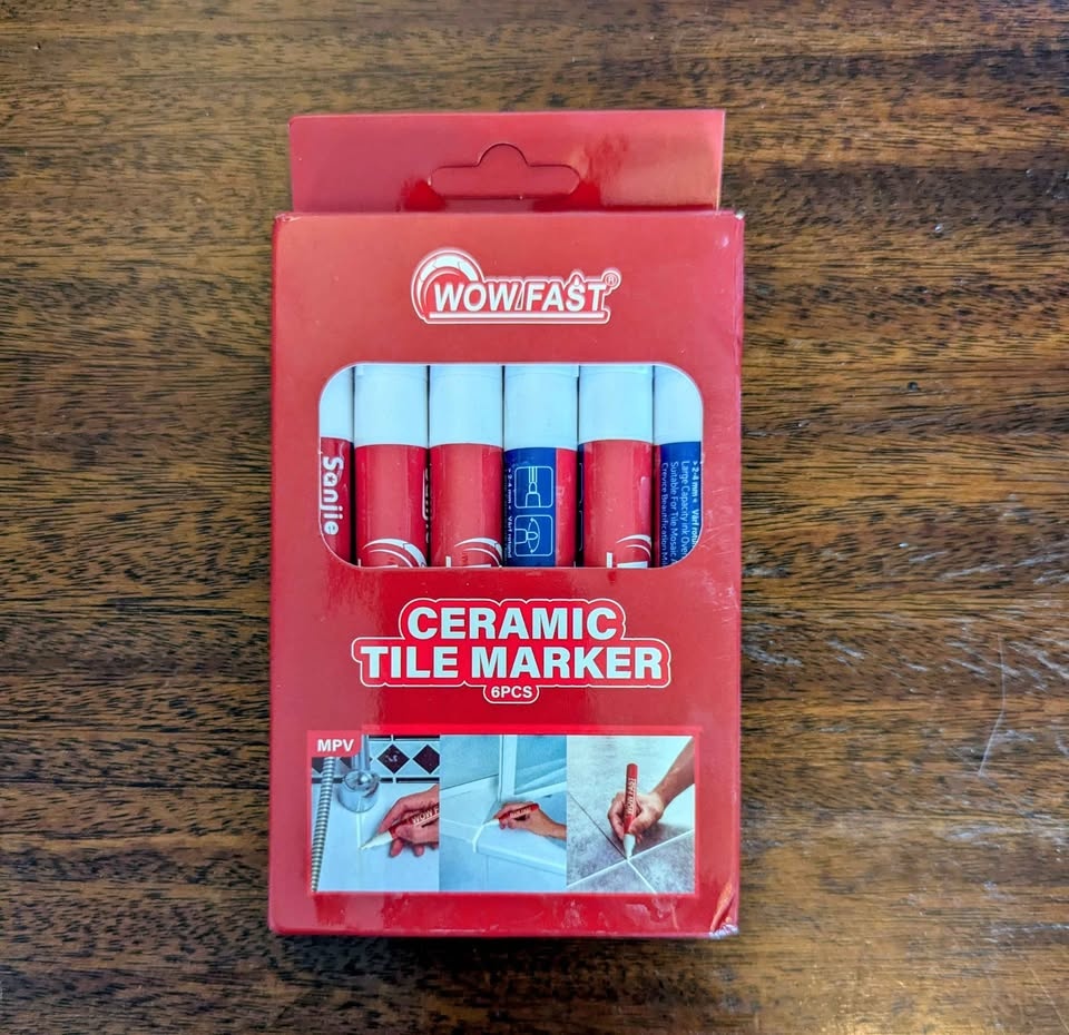 New Ceramic Tile Markers (6-Pack or Single Pens) - Grout Repair! - photo 2