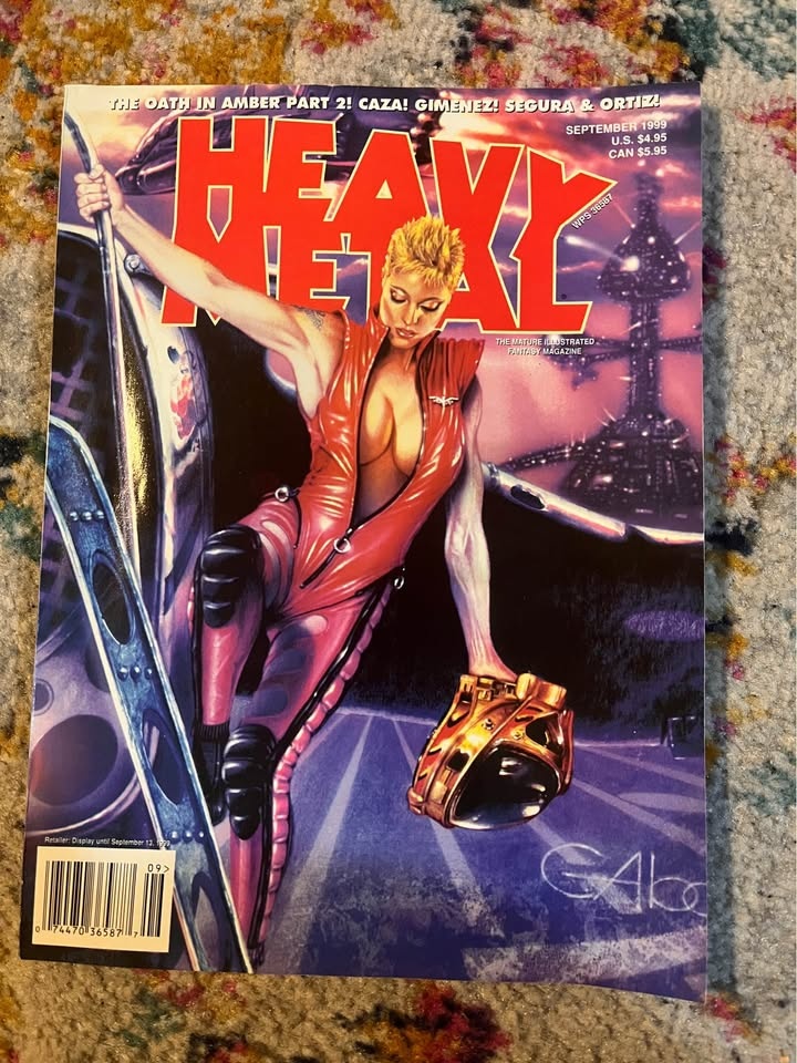 Heavy Metal magazines - photo 2