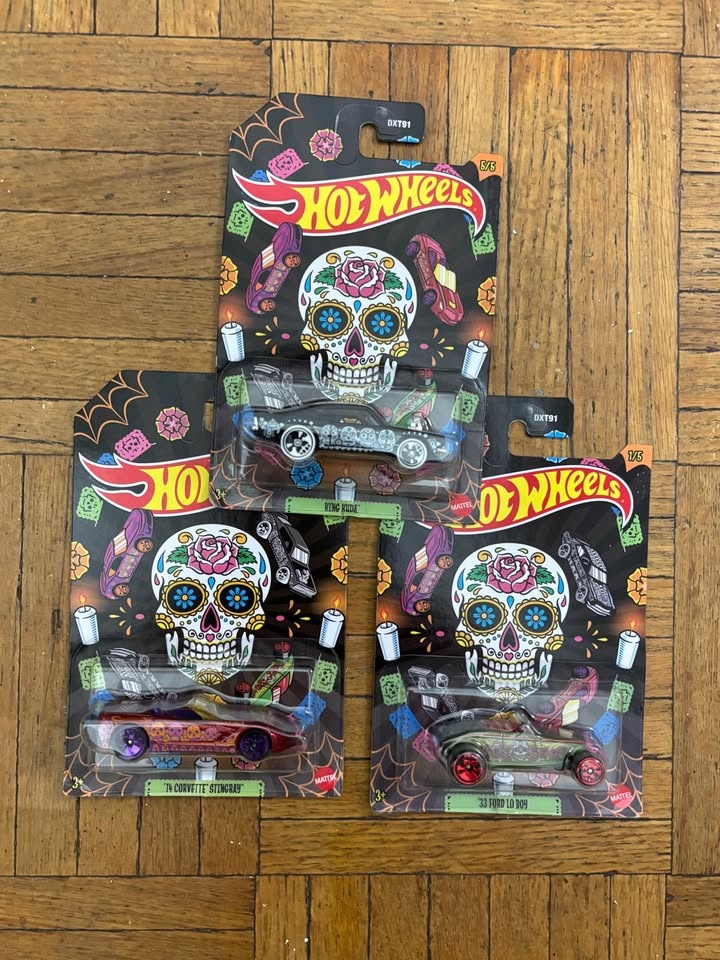 HotWheels Día de Muertos Set