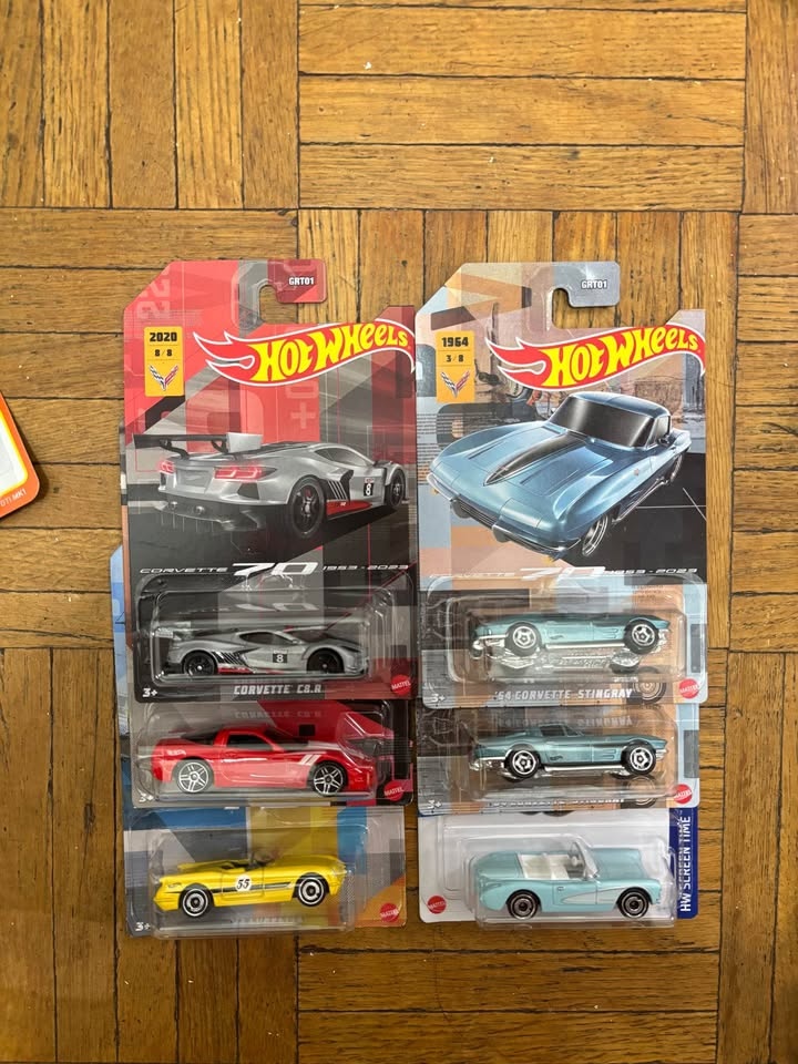 HotWheels Chevy Corvette Set
