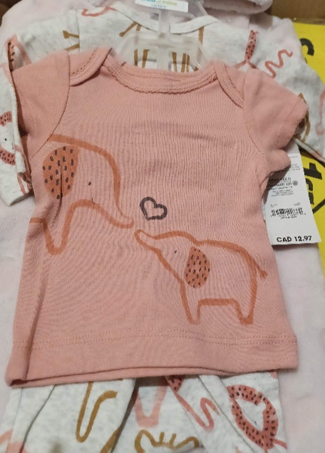 0-6 Months Girls Clothing