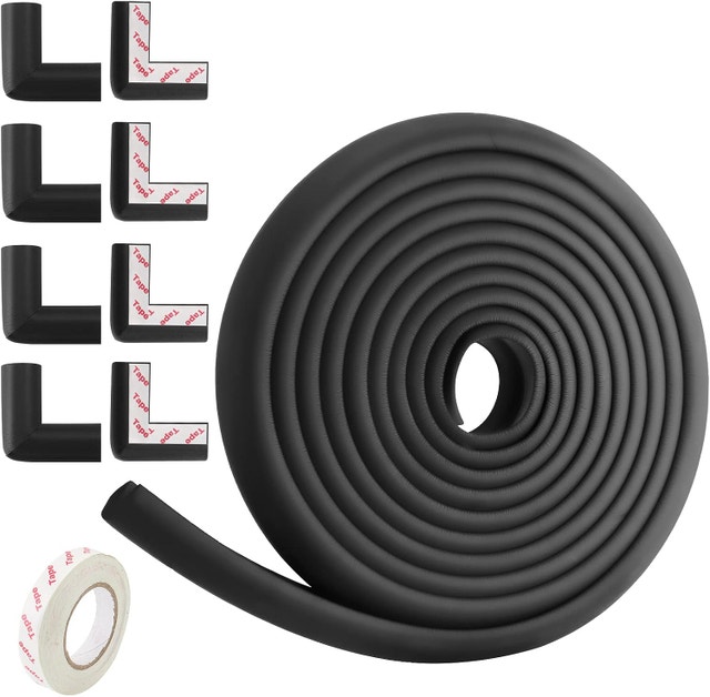 Corner Guards for Baby Safety [16.5ft Edge + 8 Corner Cushion]