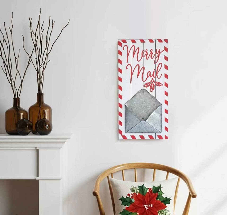 Parisloft Merry Mail Christmas Mail Holder - photo 3