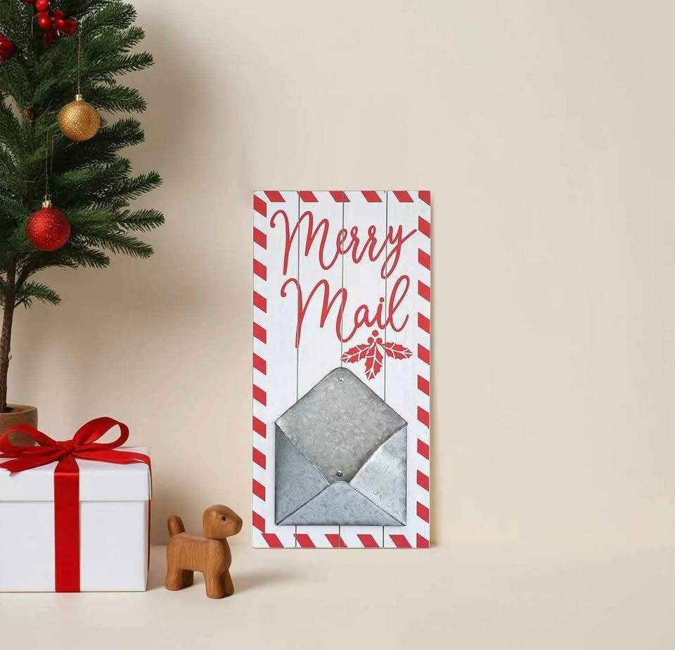 Parisloft Merry Mail Christmas Mail Holder - photo 4