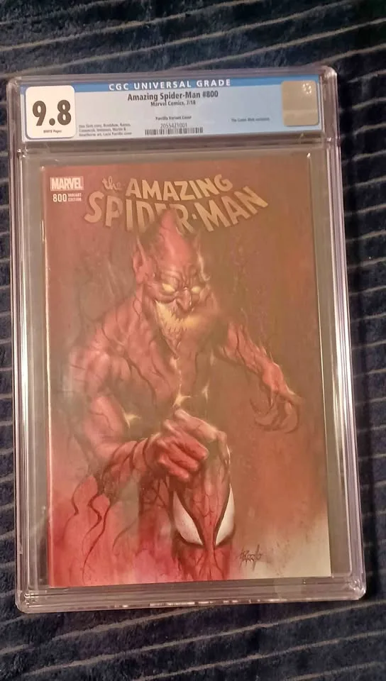 The Amazing Spider-Man #800 CGC 9.8 (Parillo Variant) thumbnail