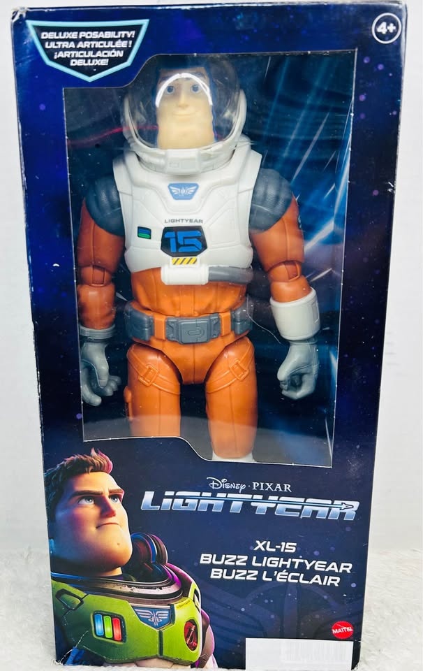 NIB Mattel Disney Pixar Buzz Lightyear XL-15 Figure - photo 3