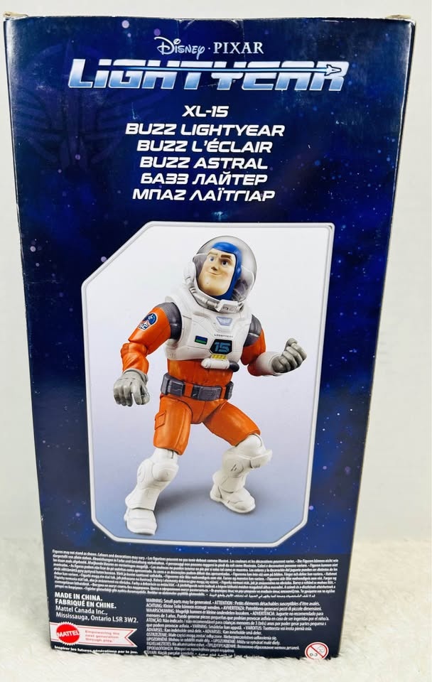 NIB Mattel Disney Pixar Buzz Lightyear XL-15 Figure
