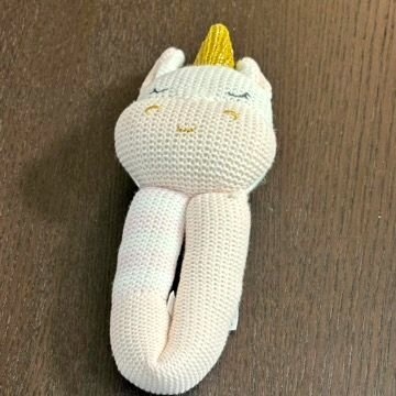 Living Textiles Co. Cotton Knitted Rattle - 3 Styles