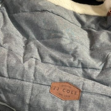 JJ Cole Car Seat Cover - Heather Grey - photo 3