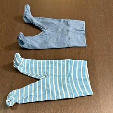 George Baby Boys' Legging (2-Pack) - Size Newborn - Blue