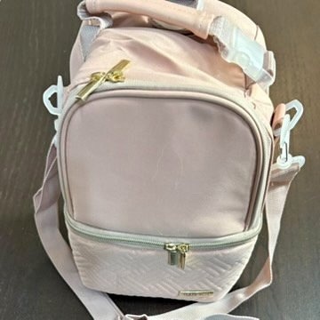 BABEYER Breastmilk Cooler Bag with Ice Pack - Pink