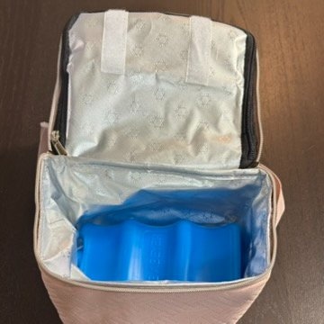 BABEYER Breastmilk Cooler Bag with Ice Pack - Pink - photo 3