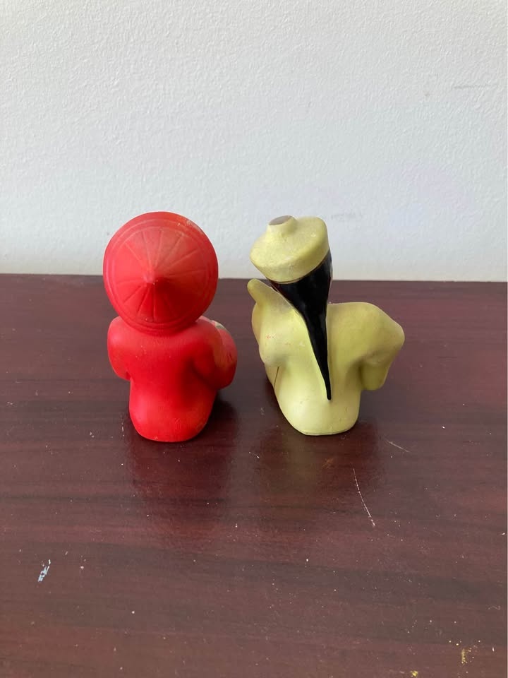 Vintage Asian Figurines – Set of 3 (Mid-Century Style) - photo 2