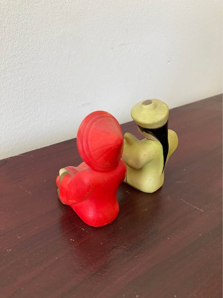 Vintage Asian Figurines – Set of 3 (Mid-Century Style) - photo 3
