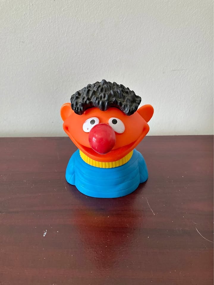 Vintage Sesame Street Ernie Shape Sorter Toy – Muppets