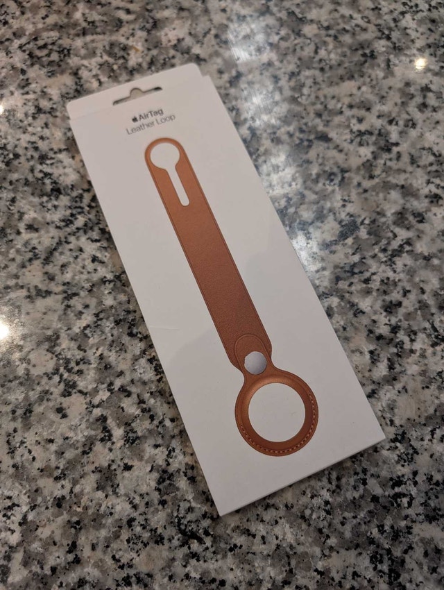 AirTag Leather Loop