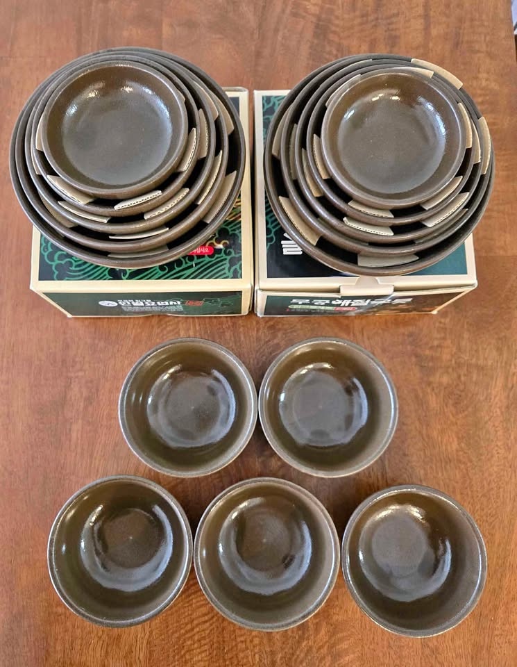 Korean Ceramic Bowl Set by Namwon Inwol Ceramic – NEW