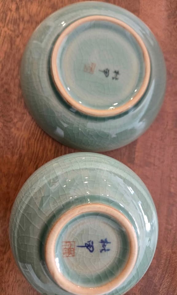 Korean ceramic tea infuser with match saucer - photo 5