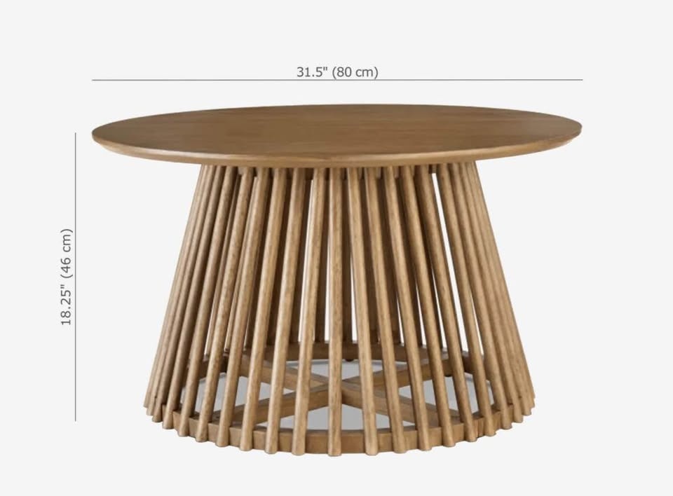 Bouclair Mango Wood Coffee Tables (Together or Separate) - photo 3