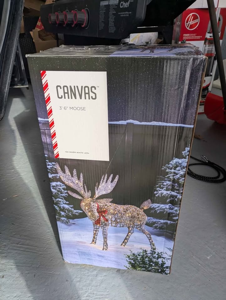 Canvas 3' 6" Moose for Sale