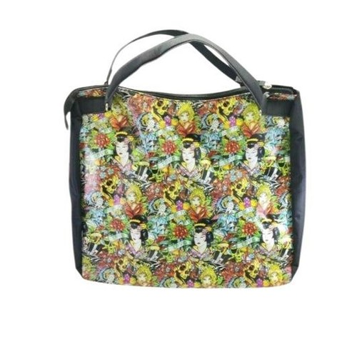 Ed Hardy Tote Bag KISS OF DEATH Geisha - photo 4